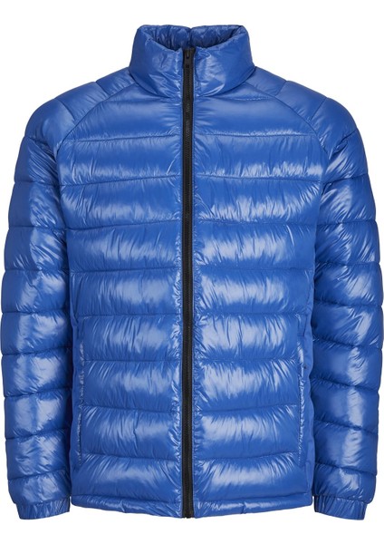 Erkek Rüzgar Geçirmez Parlak Puffer Mont 12241629