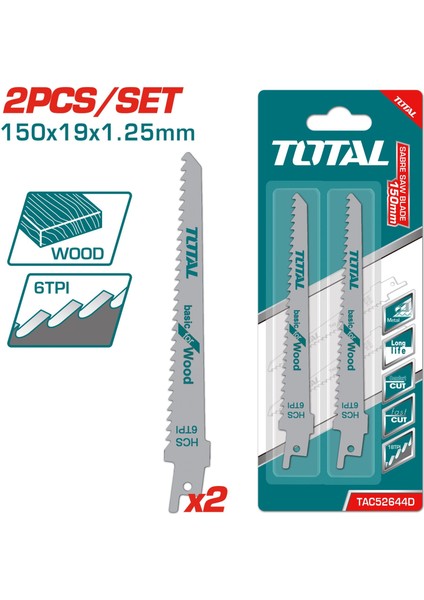 Ahşap Için Dekupaj Testere Bıçağı - TAC52644D
