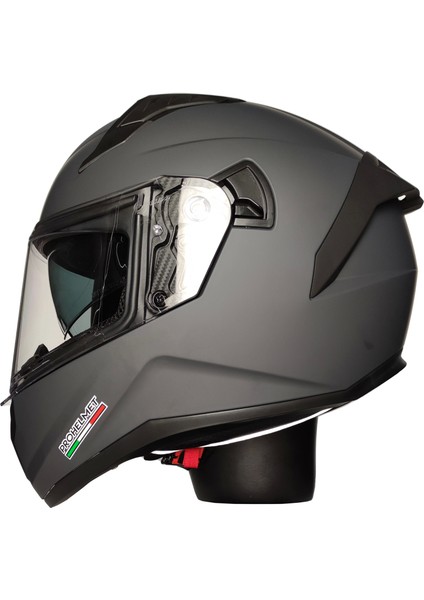M-801-SNAKE Dark Grey Kask