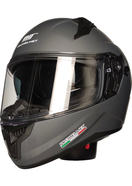 M-801-SNAKE Dark Grey Kask