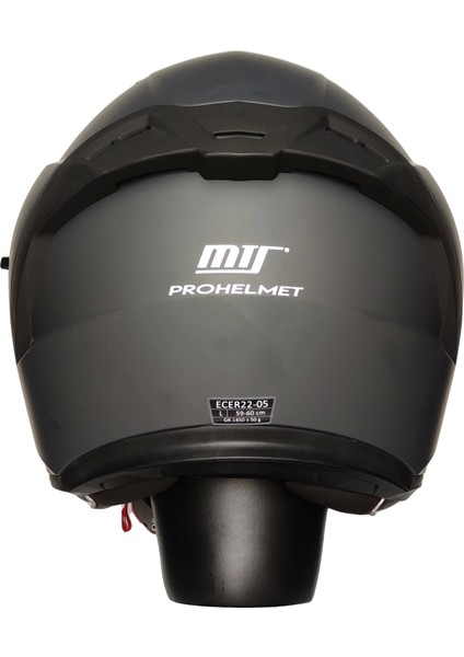 M-801-SNAKE Dark Grey Kask