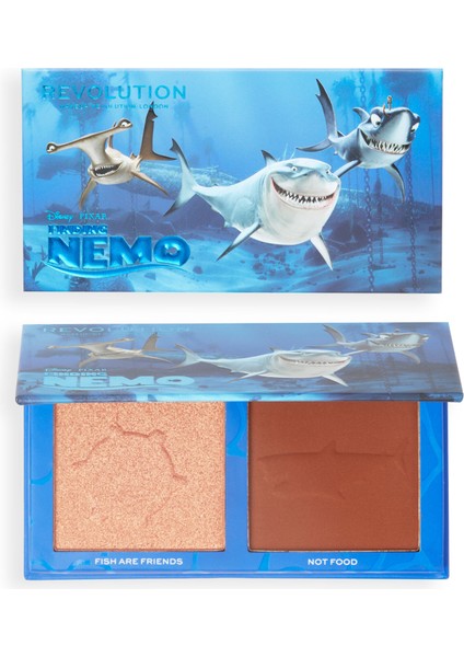 x Finding Nemo Sharky Bronzer & Highlighter - Kayıp Balık Nemo Bronzer ve Aydınlatıcı