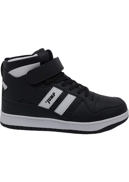 28708 Siyah Yüksek Bilekli Kadın Sneaker Günlük Spor Ayakkabı