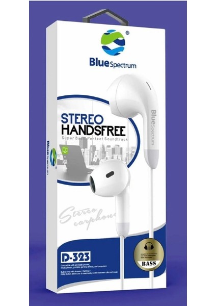 D-323 Stereo Handsfree Kulak Içi Kulaklık
