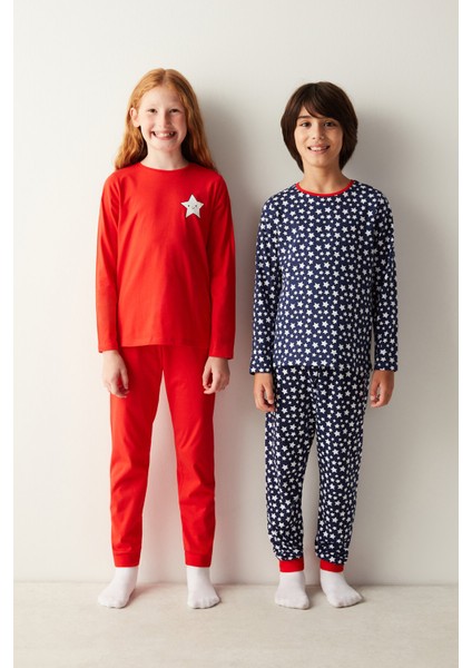 Unisex Çocuk Liberte 2li Pijama Takımı