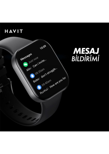 Watch M9038 Amoled Hd 1,95" Akıllı Saat - Sesli Telefon Görüşmesi