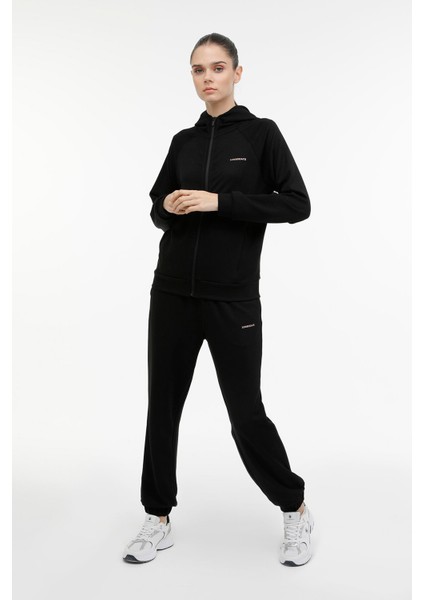 Wl Lına 18CK1001 3pr Siyah Kadın Eşofman Üstü modelleri