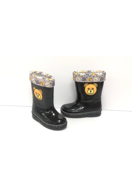 Kafkaslar Su Geçirmez Kız Erkek Çocuk Yağmur Kar Çizmesi