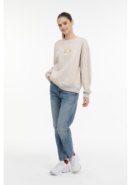 Wl Este-B 16ES400 3pr Bej Kadın Sweatshirt