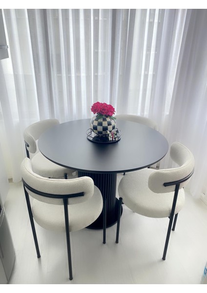 4’lü Teddy Sandalye Mutfak Sandalyesi Cafe Restoran Sandalyesi fiyatları