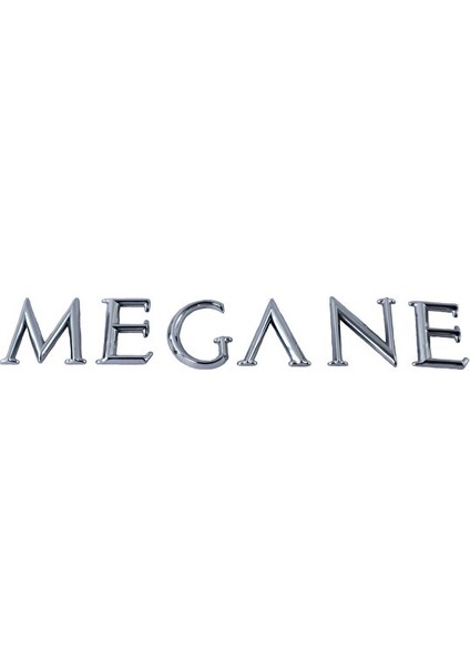 Megane 2 Arka Bagaj Yazı Megane Yazı 8200073444
