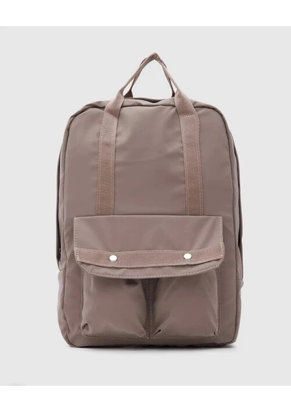 City Center Fashion Unisex Önden Cepli Sırt Çantası Su Geçirmez Kumaş Backpack CTY-LBN-9239