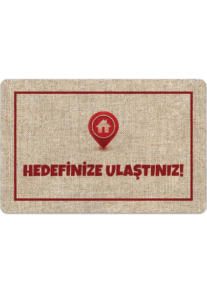 Kapı Önü Paspası Vinil Kaymaz Tabanlı