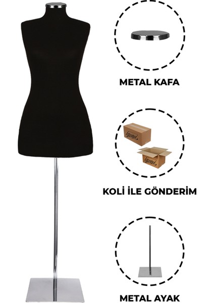 34 Beden Iğne Batabilen Terzi Mankeni Prova Mankeni Sünger Manken