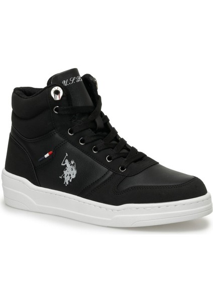 U.S. Polo Assn. Hıma 3pr Siyah Kadın High Sneaker