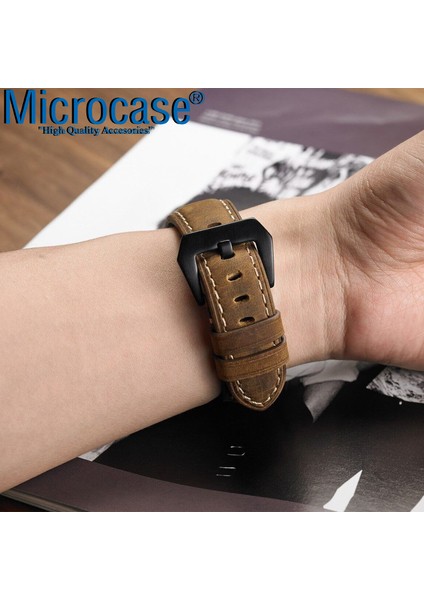 Honor Watch Magic - Magic 2 46MM - Gs Pro Için Tokalı Deri Kordon Kayış - KY86 modelleri