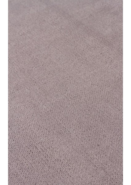 Traun Siyah Modern Viskon Makine Halısı
