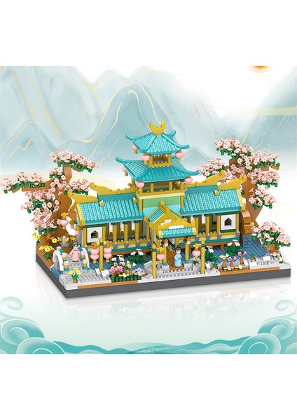 Jea·love Marriage Pavilion 12 Yaş ve Üzeri Yaratıcı Doğa Temalı Oyuncak Yapı Seti (2350PCS) (Yurt Dışından) fiyatları