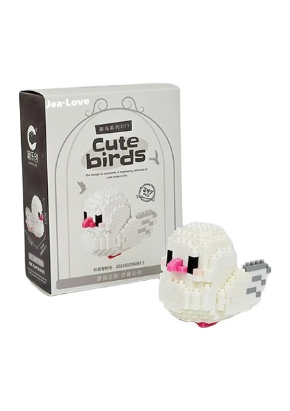 Jea·love Şişman Güvercin Kanatları Hareketli Yapı Taşları (274PCS) (Yurt Dışından)