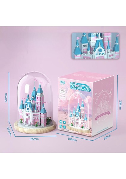 Jea·love Pembe Kale Mikro Parçacık Yapı Taşları (Yurt Dışından) fiyatları