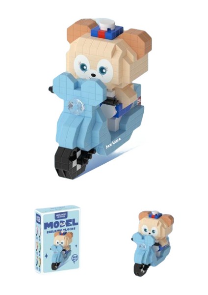 Jea Love Jea·love Cycling Q Versiyonu Shirley Bear Yapı Taşları (289PCS) (Yurt Dışından)