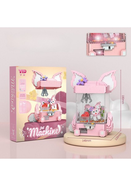 Jea·love Tavşan ve Tilki Mikro Parçacıklı Montajlı Bebek Yakalama Makinesi Süsleri (1708PCS) (Yurt Dışından) fiyatları