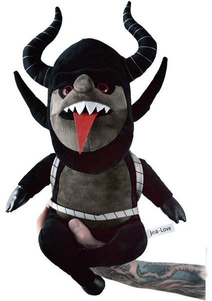Krampus Koyu Hayvan Figürlü Peluş Oyuncak (Yurt Dışından)