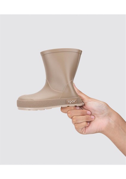 İgor Yogi DK Elmwood Çocuk Yağmur Bot Çizme Sütlü Kahve W10294-256 v2 fırsatları