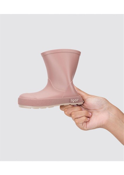 W10294 Yogi Dk Igor Marka Kız Çocuk Yağmur Çizmesi Pembe modelleri