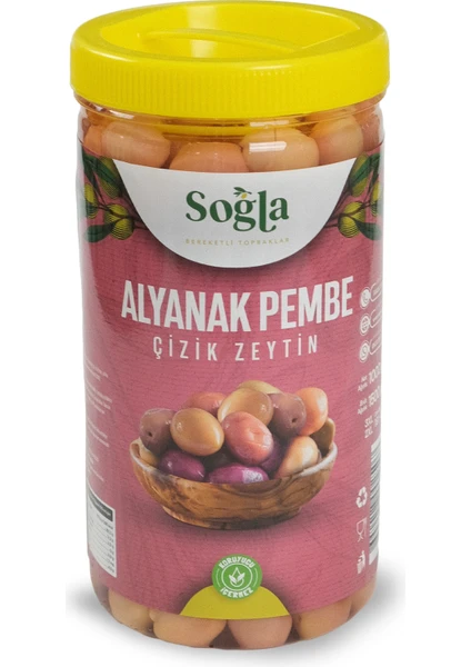 Soğla Bereketli Topraklar Doğal Alyanak Çizik Zeytin 500 gr