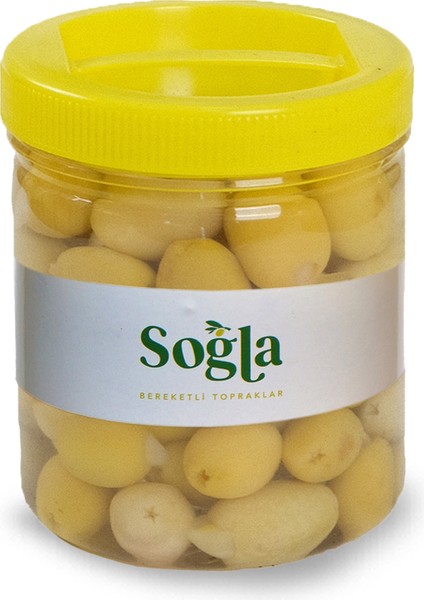 Doğal Sarımsak Dolgulu Yeşil Zeytin 500 gr