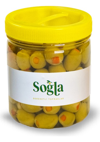 Doğal Acı Biber Dolgulu Zeytin 500 gr