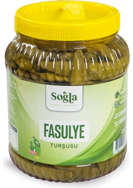 Doğal Fasulye Turşusu 1000GR