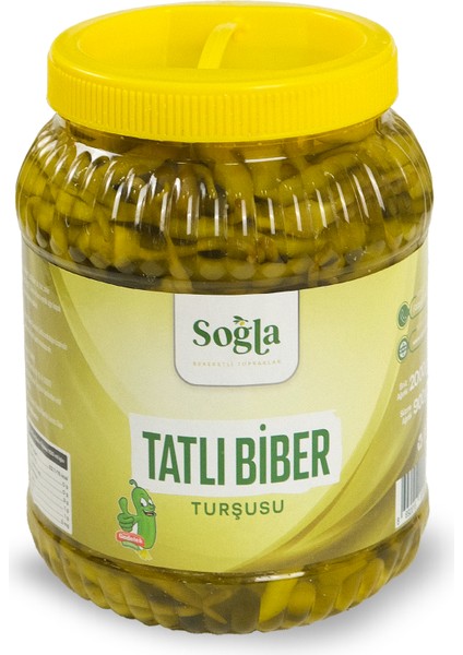 Doğal Tatlı Biber Turşusu 900 gr