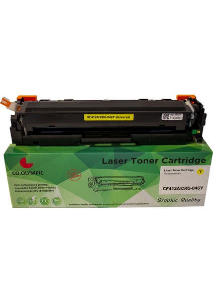 Hp CF412A Color Laserjet Pro M452 Uyumlu Sarı Toner