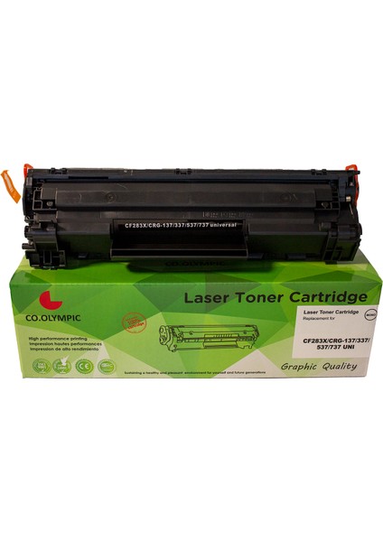 Hp CF283X Laserjet Pro M225 Uyumlu Siyah Toner