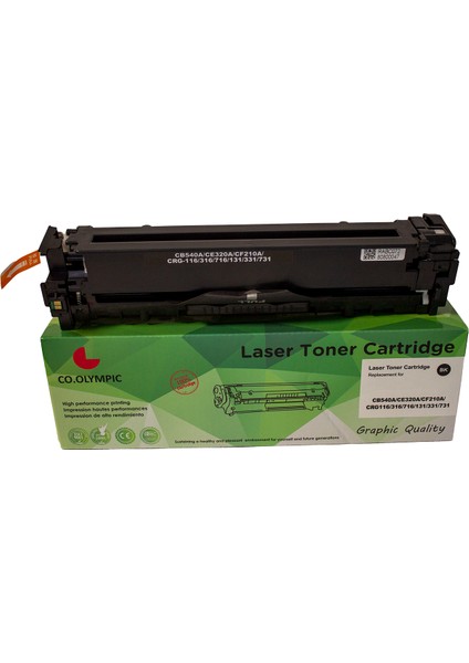 Hp CB540A CE320A CF210A Pro 200 M251 Uyumlu Siyah Toner