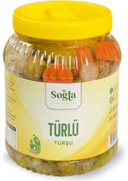 Doğal Türlü Turşusu 2500GR