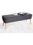 Lorence Home Dunel Bench Puf Gri 1