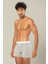 Erdem Gri Melanj Pamuk Elastan Uzun Boxer 1417 1