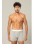 Erdem Gri Melanj Pamuk Elastan Uzun Boxer 1417 3