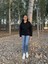 Fermuarlı Polo Yaka Kazak/ Sweatshirt 1