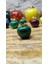 Mermer Elma Biblo Süs Eşyası Mini Boy 3cm 2