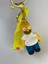 Simpsonlar Homer Simpson 7 cm 3 Boyutlu Anahtarlık 3