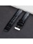 Samsung Galaxy Watch 4 / 5 / 6 44MM / 40MM / Galaxy Watch 5 Pro 45MM / Galaxy Watch 4 44MM / 40MM / Galaxy Watch 4 Classic 46MM / 42MM 47MM Active 2 40MM / 44MM Uyumlu Croco Deri Kordon Siyah 5