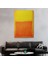 Mark Rothko Turuncu Sarı Eseri Kanvas TABLO-5107 1