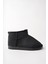 Snow Garantili Unisex Çocuk Kalın Taban Içi Tüylü Günlük Mini Yarım Bot 4