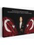 Beni Görmek Demek, Mutlaka Yüzümü Görmek Demek Değilidir Yazılı Atatürk TABLOSU-5075 2