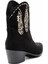 Siyah Süet Kadın Bot & Bootie K02217100902 4