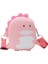 Karikatür Dinozor Crossbody Çanta Çocuk Silikon Telefon Kılıfı Omuz Çantaları Satchel Kızlar Güzel Çanta Hayvan Çanta Cüzdan (Yurt Dışından) 1